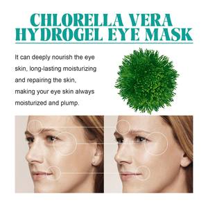 Masque pour les yeux en hydrogel de spiruline personnalisé, 60 pièces, hydratant, apaisant, usage quotidien pour les yeux gonflés - Product Image 4
