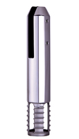 Pince à verre moderne en acier inoxydable pour balustrades de balcon et rampes d'escalier intérieures, résistante à la corrosion, avec embouts de fixation pour verre, pour installation sans cadre (DIY)