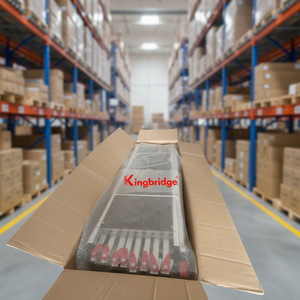 Kingbridge Échelle d'échafaudage traditionnelle en alliage d'aluminium haute résistance Échafaudage mobile - Product Image 6