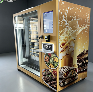 Distributeur <span class=keywords><strong>automatique</strong></span> <span class=keywords><strong>de</strong></span> snacks et <span class=keywords><strong>de</strong></span> boissons sans espèces et compatible avec les <span class=keywords><strong>cartes</strong></span>, pour les tours <span class=keywords><strong>de</strong></span> bureaux, les zones commerciales, paiement mobile - Product Image 1