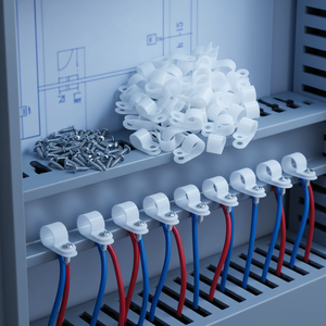 20mm Evrensel Duvar Kablo Geçirme Aparatı Kumaş Kablo Kelepçeleri İçin - Product Image 1