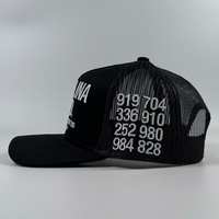 Gorra de béisbol de red de moda al aire libre OEM para adultos con bordado sombreros de camionero de perfil alto personalizados gorra de malla de alta calidad 5 paneles