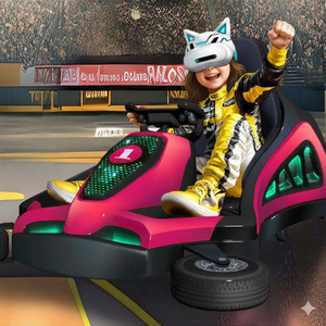 Karts électriques JAMMA 2025 pour enfants et adultes, équipement de <span class=keywords><strong>karting</strong></span> extérieur, puissance 500W, couleur personnalisée pour parcs d'attractions - Product Image 1