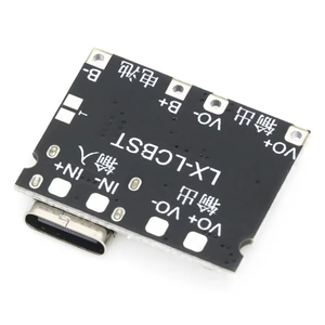 <span class=keywords><strong>Module</strong></span> élévateur de tension <span class=keywords><strong>DC</strong></span>-<span class=keywords><strong>DC</strong></span> 3,7V vers 9V 5V 2A, carte de charge et de décharge pour batterie lithium 18650, <span class=keywords><strong>module</strong></span> convertisseur élévateur de tension <span class=keywords><strong>DC</strong></span> Type-C - Product Image 3