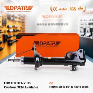 48510-0D130 48510-59855 333258 Amortiguador Delantero Derecho para <span class=keywords><strong>Toyota</strong></span> Vios <span class=keywords><strong>Yaris</strong></span> NCP42 NCP93 NCP150, Amortiguador de Suspensión - Product Image 1