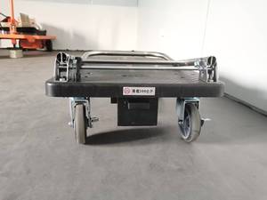 2025 Heavy Duty 300kg điện bốn-bánh xe thép nhựa nền tảng xe tải với OEM tùy biến có thể gập lại thiết kế DC động cơ không chổi than - Product Image 3