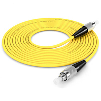 FC to FC Single Mode Simplex Fiber Optic Patch Cord Jumper Cable for FTTH and 5G Telecommunication Networks