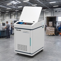 Nouvelle machine de nettoyage au laser à impulsions de fibres portable 500W 1000W pour l'élimination de la rouille, de l'huile, du graffiti et de la peinture automobile sur l'acier inoxydable, l'aluminium et le bois