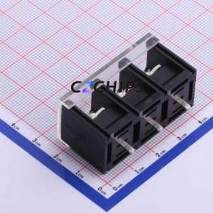 KF78C-13.0-3P Barrier Terminal Block Through hole Component (THT),P=13mm Connector With Cover Plate 13mm 1x3P Straight Pin - Product Image 2