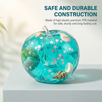 Jouet anti-stress en forme de pomme Island Shell Ball, jouet à presser en malto pour la décompression et le modelage, avec élasticité à retour lent