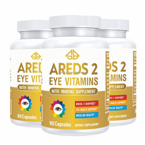 Complément alimentaire pour les yeux OEM, soutien complet de la santé maculaire, protection de la vision, vitamine, 60 capsules pour adultes - Product Image 1