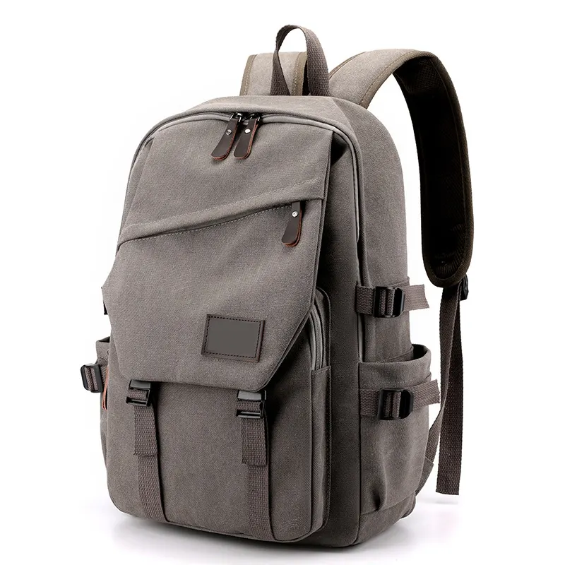 FULIYA Custom Waterproof Casual Men's Shoulder Laptop Bags Travelling Fashion Backpack Canvas Bagpack