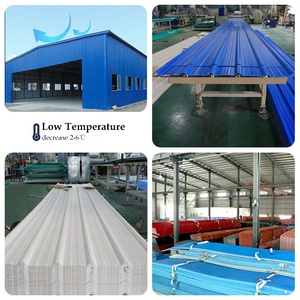 Lámina <span class=keywords><strong>De</strong></span> plástico para techo con aislamiento acústico y calor, láminas <span class=keywords><strong>De</strong></span> plástico para techo, Pvc, corrugado - Product Image 6