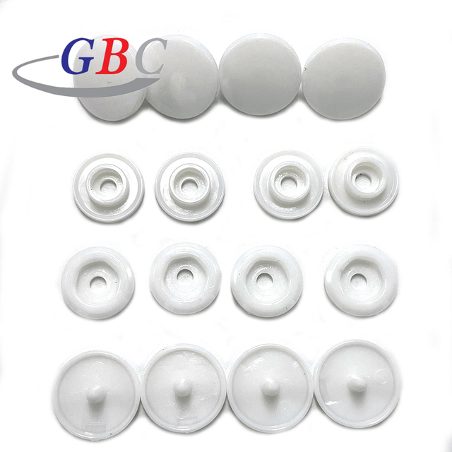 Eco-friendly Custom Size  Plastic Snaps Plastic Snap Button for Baby Clothes
