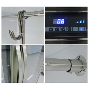 Réfrigérateur commercial à double température en acier inoxydable, le plus vendu, pour viande suspendue, 2 portes, 5 étoiles, à levier, à crochet, à haute efficacité énergétique - Product Image 3