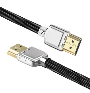Câble <span class=keywords><strong>HDMI</strong></span> 2.1 en alliage de zinc <span class=keywords><strong>certifié</strong></span> 8K, cordon <span class=keywords><strong>HDMI</strong></span> ultra haute vitesse tressé, compatible 4K 240Hz avec HDR dynamique pour ordinateur portable - Product Image 4