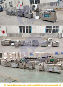 Ligne de production semi-automatique de chips de bananes douces frites machine de production de chips de patates douces fraîches pour l'Equateur - Product Image 2