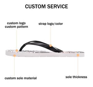 Nouvelle mode de pantoufles de plage tongs haute qualité élégant hommes imprimé Football motif pantoufles en plein air pour la vente en gros - Product Image 2