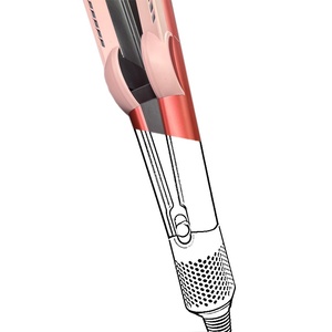 Nouveau 2025 HT01 Sèche-cheveux et Lisseur Coiffant, Protection des Cheveux, Température Constante, Revêtement Céramique, Utilisation Cheveux Humides et Secs - Product Image 1