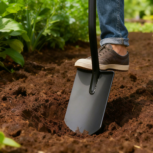 Herramientas de Jardinería Integradas al por Mayor: Pala de Jardín de Mango Largo con Asa para Excavar - Product Image 6