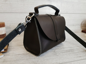 Personalized <b>Small</b> <b>Leather</b> Crossbody Bag for Women Handmade Shoulder Handbag <b>Purse</b> Stylish Gift for Her - Product Image 2