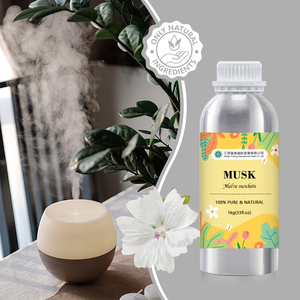 Fragrance d'Huile Essentielle Absolue de Musc Blanc pour la Fabrication de Parfums Attar - Extrait CO2 100 % Pur et Naturel de Graines de Malva Moschata, 1 kg - Product Image 3