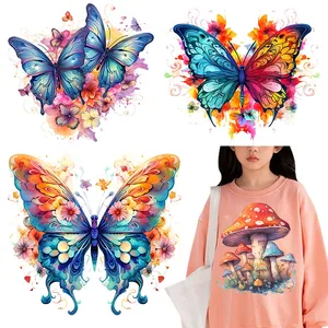 2024 Cars And Butterflies Iron On Transfer For Clothing Dtf Transfers Ready To Press Heat Transfer Printing For Clothes