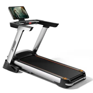 YPOO CE Approvato semi commerciale tapis roulant prezzo palestra per il fitness tapis roulant in esecuzione della macchina tapis roulant con tv