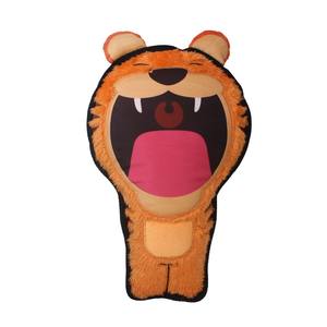 Fabricante de juguetes para perros, juguete para perros de peluche, tigre sonriente, serpiente resistente, venta al por mayor, juguete para masticar perros, peluche chirriante - Product Image 2