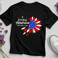 Offre Spéciale : Transfert DTF « America Blessed » – Prêt à l'emploi pour T-shirts (à repasser)