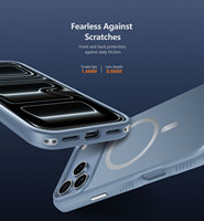 Nouvelle arrivée, design 9H, verre trempé, TPU, PC, coque de protection magnétique antichoc, prise en charge de la charge sans fil pour iPhone 18 Pro Max