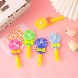 Silbato de molino de viento con forma de piruleta, juguete para niños de color caramelo, regalo portátil para niños de 4 a 6 años - Product Image 2