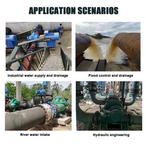 CZME Horizontal Electric Double <b>Suction</b> Split Case Water <b>Pump</b> Single Stage Double <b>Suction</b> Centrifugal <b>Pump</b> for Flood Control - Product Image 6