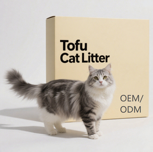 Cát vệ sinh cho mèo làm từ đậu phụ sinh học, thân thiện với môi trường, không bụi, tự nhiên, không mùi, nhẹ, ít vón cục, dễ dàng xả xuống bồn cầu - Product Image 6