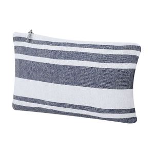 Nouvel Arrivage en Gros : Ensemble de Sacs de Voyage Personnalisés Écologiques à Rayures Classiques pour la Plage, avec 2 Poches Avant en Maille et Fermeture Éclair - Product Image 4