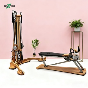 Máquina de Pilates Reformer de Madera SAERDE Yoga Club 2026, Equipo de Fitness Duradero para Estudio de Pilates - Product Image 1