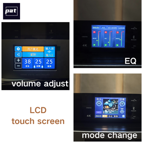 Nuevo Diseño 3 en 1 Amplificador de Mezcla Profesional de Alta Gama <span class=keywords><strong>para</strong></span> Karaoke con BT5.0/Micrófono Inalámbrico/Reproductor de MP3 - Product Image 4