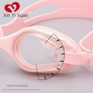 Lunettes de natation unisexes pour enfants, étanches, anti-buée, en silicone, avec lentilles en PC - Product Image 4