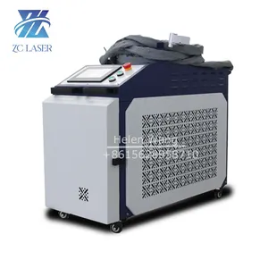 Machine de nettoyage au laser de qualité d'exportation 1000W 1500W 2000W Machine de dérouillage au laser pour le décapage de peinture d'élimination de la rouille des métaux