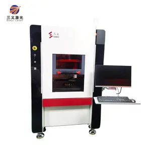 SANYI Save Labor Polish Smooth Cutting Surface smart 7D Fancy Cut And Engrave Green Laser Diamond Machine