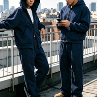 Ensemble sweat-shirt et pantalon de survêtement personnalisés, 100% coton French Terry, unisexe, jogging, survêtement de haute qualité, fabricant de vêtements de sport pour hommes