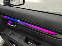 Éclairage d'ambiance 64 couleurs SJC Auto Interior pour Honda CRV modèle 2023-2024, éclairage LED dynamique, symphonie lumineuse, accessoires décoratifs