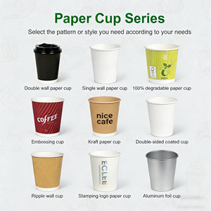 Gobelets en carton personnalisés de 6 oz, gobelets en papier jetables avec couvercle, gobelets à double paroi pour café, bubble tea, boissons chaudes - Product Image 4