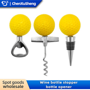 Christmas <b>Bottle</b> Stopper Set Cartoon Santa Snowman Wine <b>Corks</b> Metal Durable Bar Decor - Product Image 4