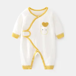 Herbst und Winter Neugeborene Baby Baumwolle süße Stram pler Kleidung, Baby Jungen und Mädchen Pyjama mit angemessenen Lager
