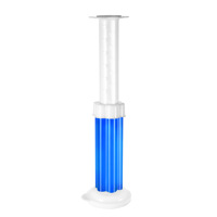 Gel Nettoyant pour Cuvette de Toilettes Parfum Fleur Fraîche, Gel Désodorisant et Assainissant pour Toilettes