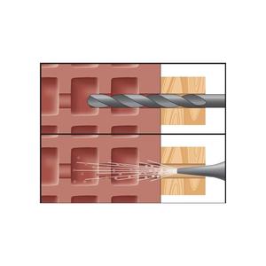 Celo กรอบอเนกประสงค์ dowel MFR SB 14-270 TX countersunk COLLAR พร้อมสกรู Torx - Product Image 4