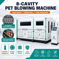 Molde de Soplado para Botellas de PET de 8 Cavidades con Componentes PLC y SMC para Máquina Automática de Moldeo por Soplado y Estirado