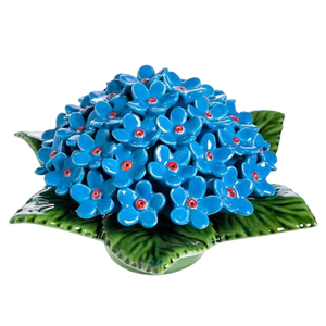 Décoration murale 3D personnalisée <span class=keywords><strong>pour</strong></span> la maison, sculpture florale en porcelaine faite à la main, décor en <span class=keywords><strong>céramique</strong></span>, fausses <span class=keywords><strong>fleurs</strong></span> rouges décoratives <span class=keywords><strong>pour</strong></span> tombe - Product Image 2