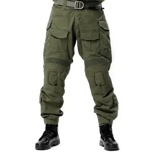 Uniformes de combate G3 Camisa y pantalones Gama Verde Caza al aire libre Pantalones de combate Ropa Traje de rana Uniforme táctico